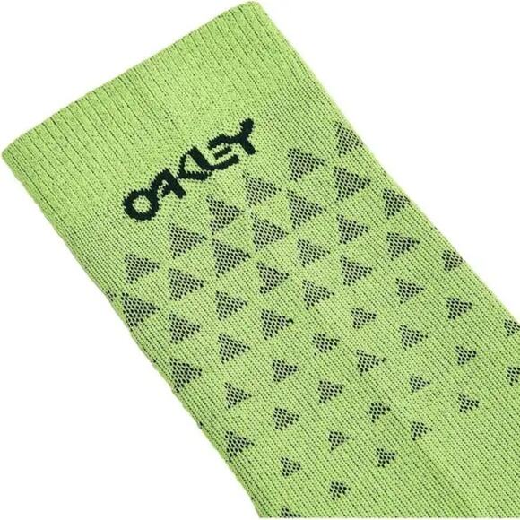 Oakley All‎ Mountain MTB Socks Sulphur Size 9-11 Medium NWT - Picture 3 of 4